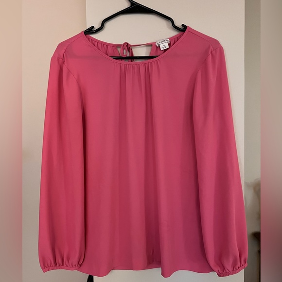 J Crew Long Sleeve Blouse - Picture 3 of 4